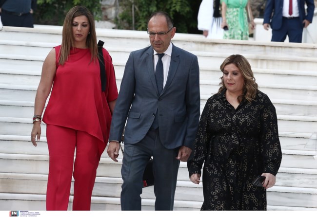 Σοφία Ζαχαράκη Γιώργος Γεραπετρίτης