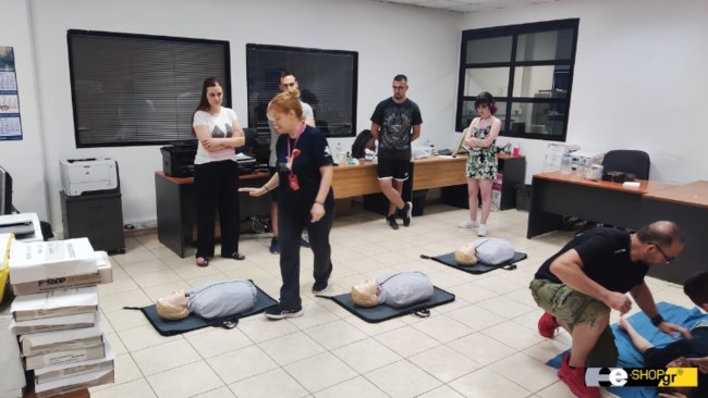 Σεμινάριο πρώτων βοηθειών στο e-shop.gr: Be the Hero!