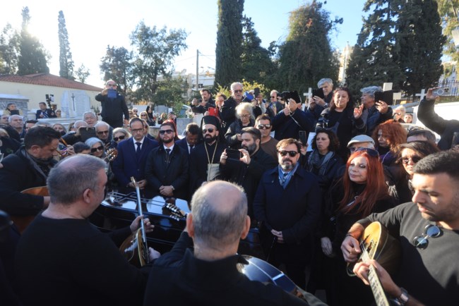 Κηδεία Καίτης Γκρέυ
