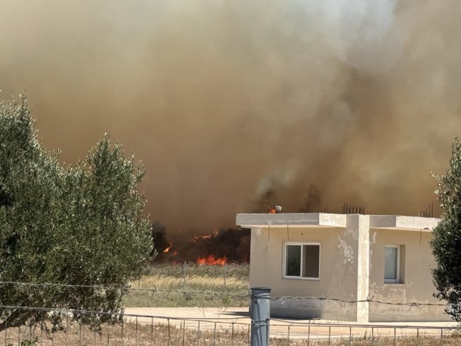 Φωτιά στην Κω