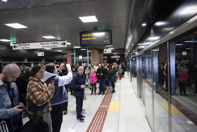 Μητσοτάκης: Η Θεσσαλονίκη απέκτησε το πιο σύγχρονο Μετρό στην Ευρώπη, αλλά και ένα εντυπωσιακό υπόγειο Μουσείο