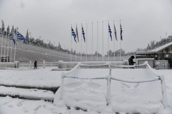 Χιόνια Αθήνα