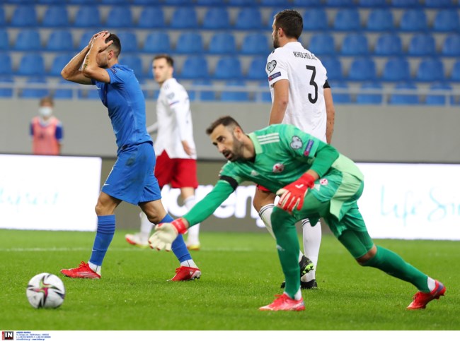 Προκριματικά Μουντιάλ: Ζωντανή η Εθνική - 2-0 στη Γεωργία και πάει για "τελικό" με τη Σουηδία [Βίντεο]