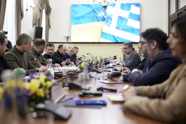 Μητσοτάκης Ζελένσκι