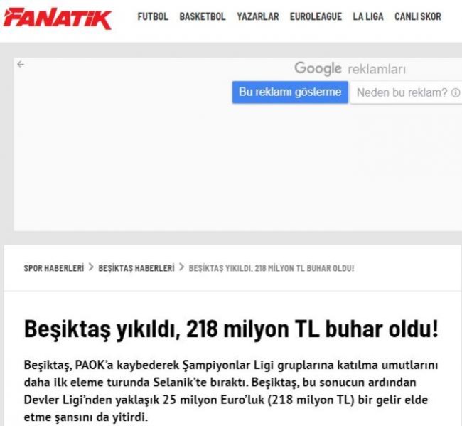 βεσικτασ