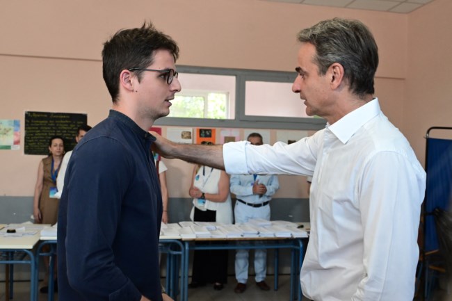 μητσοτακης γιος