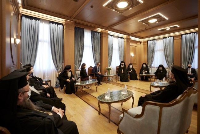 Μητσοτάκης Ιερά Σύνοδος