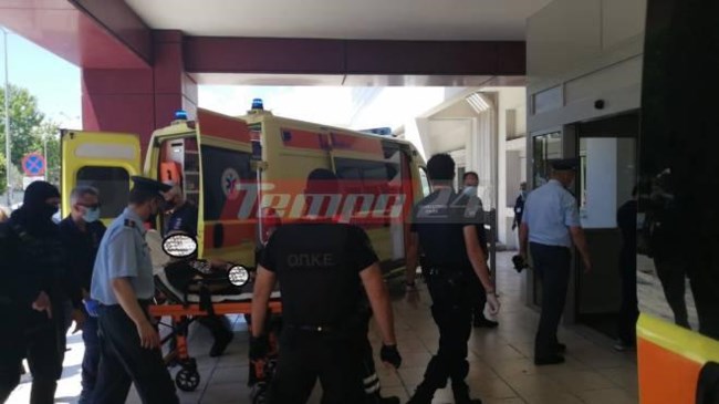 Πάτρα: Για 8η φορά στο νοσοκομείο ο Νίκος Παλαιοκώστας - Με δρακόντεια μέτρα η μεταφορά του [Βίντεο]