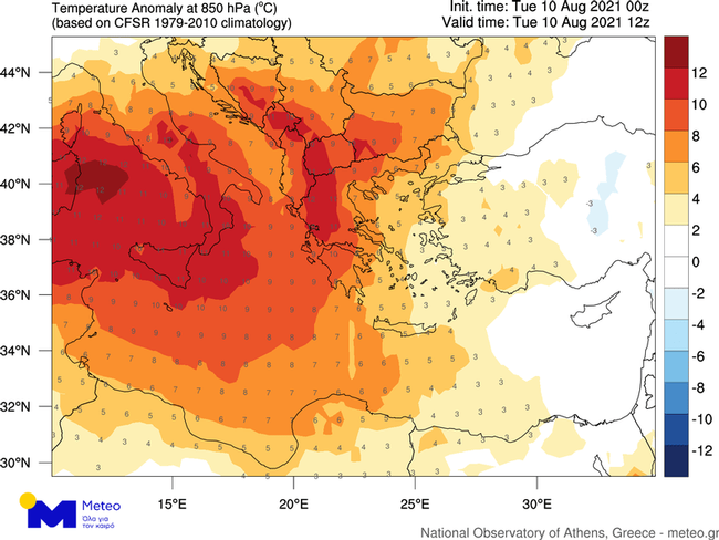 Meteo: Ήπιες θερμοκρασίες το τριήμερο του Δεκαπενταύγουστου - Ζέστη την Τρίτη