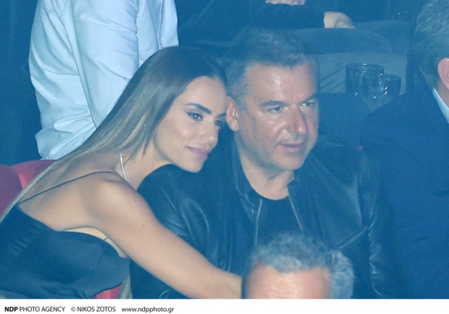 Γιώργος Λιάγκας- Μαρία Αντωνά: Σε τρυφερά κλικ από νυχτερινή έξοδό τους