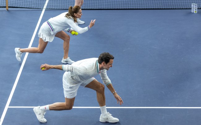 kate middleton federer
