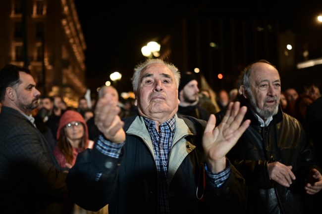 συλλαλητηριο συνταγμα