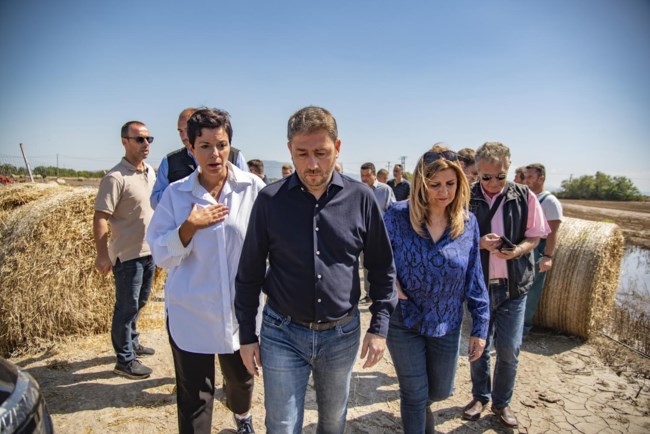 Ανδρουλάκης: Οι ευθύνες της κυβέρνησης και της Περιφέρειας είναι πολύ μεγάλες - Δεν κατάφεραν να θωρακίσουν τη Θεσσαλία