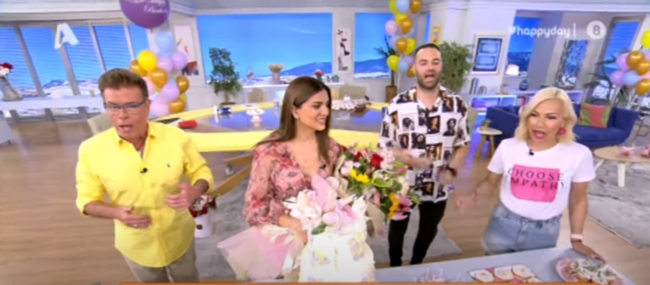 "Λύγισε" η Σταματίνα Τσιμτσιλή με το βίντεο του γιου της για τα γενέθλιά της