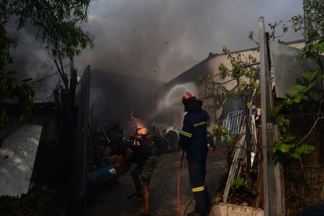 Σε Πεντέλη, Βριλήσσια, Διόνυσο και Αφίδνες τα κυριότερα μέτωπα