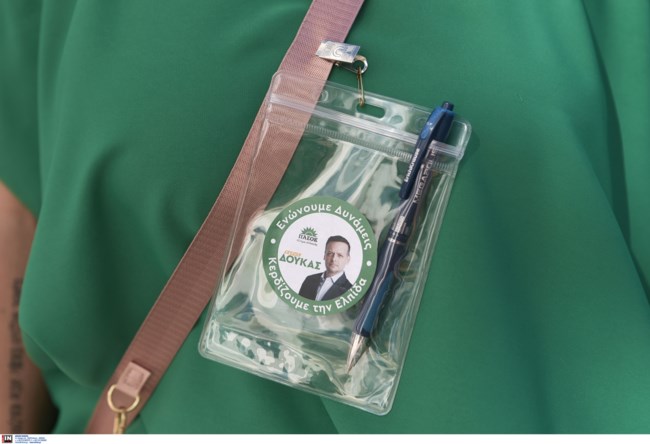 Εικόνες από τις εσωκομματικές εκλογές