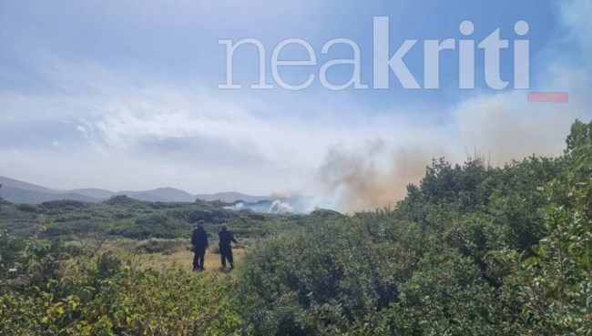 Ανεξέλεγκτη φωτιά στα Μάλια - Πολύ κοντά σε μεγάλο ξενοδοχείο οι φλόγες
