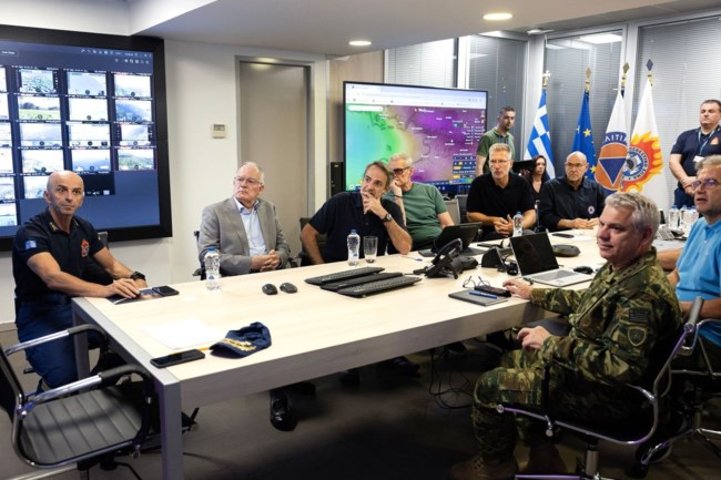 Μητσοτάκης για την τραγωδία στη Ψάθα: Οδύνη για τους δύο μαχητές που έπεσαν στον πόλεμο με τις φωτιες