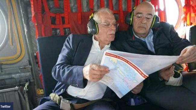 Μήνυμα Μπορέλ στην Τουρκία: Θα πετάξει με ελικόπτερο πάνω από την κυπριακή ΑΟΖ