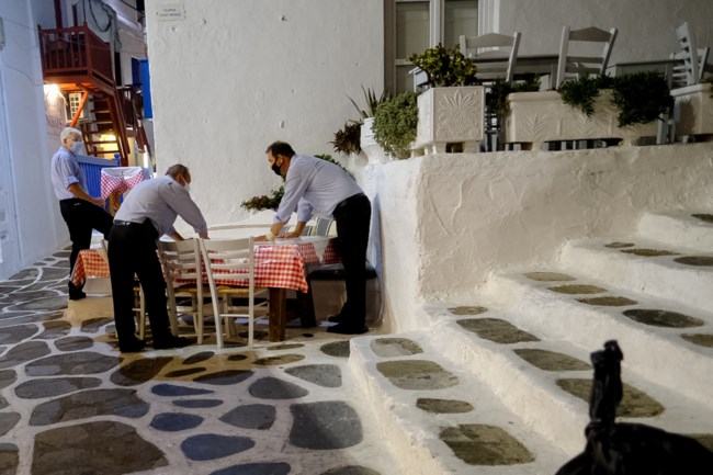 Κλειστά μαγαζιά - Μύκονος
