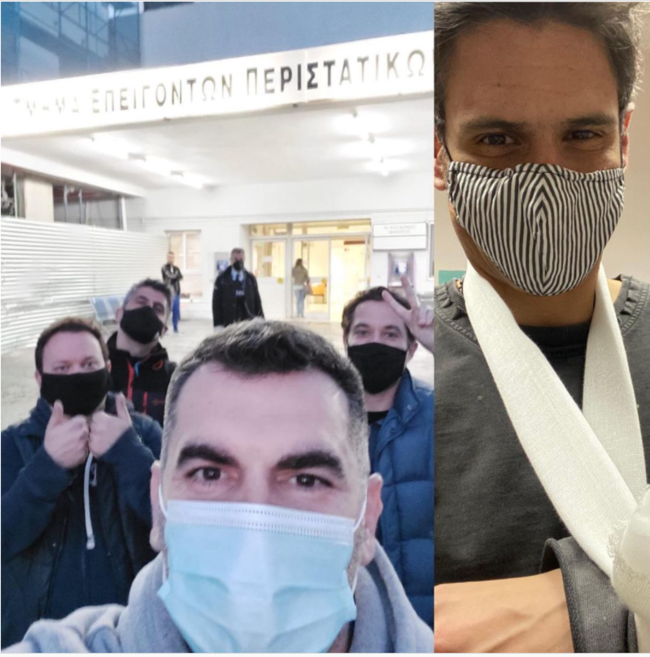 Στο χειρουργείο ο Δημήτρης Ουγγαρέζος: Η ανακοίνωση της Φαίης Σκορδά