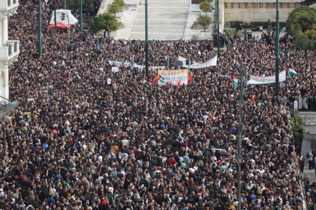 Συγκέντρωση στο Σύνταγμα για τα Τέμπη