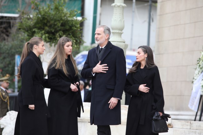 φελιπε λετισια κηδεια