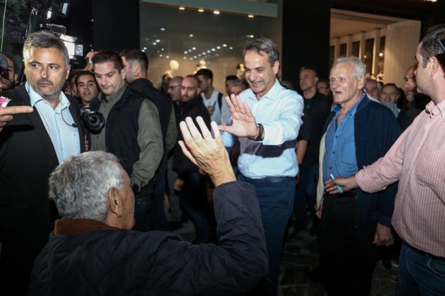 Μητσοτάκης από Λάρισα: "Είμαστε εδώ για να στηρίξουμε τον Κώστα Αγοραστό"