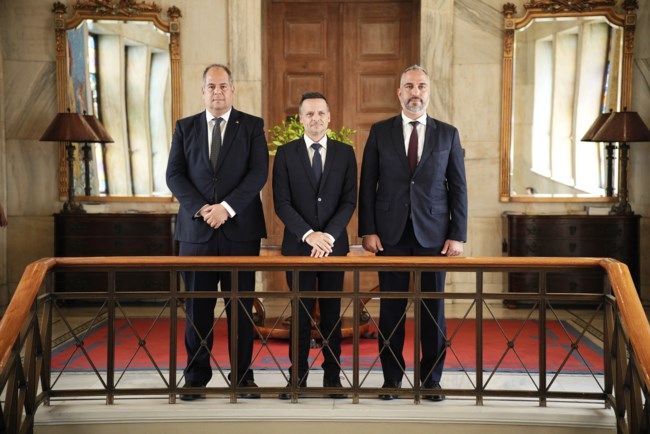 Την αναγνώριση της Παλαιστίνης ζητούν ο Χάρης Δούκας και ο Δήμαρχος της Βηθλεέμ - Συνάντηση και με Ανδρουλάκη