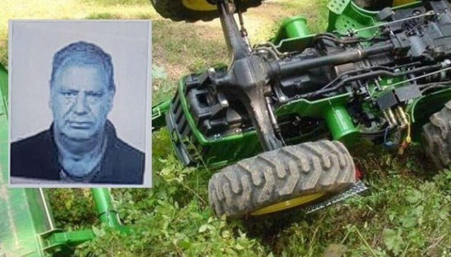 Τραγικός θάνατος αγρότη στο Ρέθυμνο: Καταπλακώθηκε από το τρακτέρ του [εικόνα]