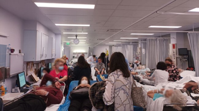 Η φωτογραφία από τα Επείγοντα του νοσοκομείου "Γεννηματάς" που άναψε φωτιές- Η οργή Κασσελάκη και η απάντηση του νοσοκομείου