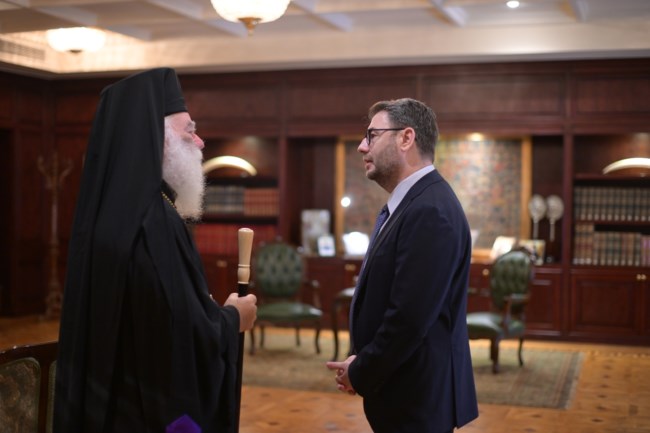 Νίκος Ανδρουλάκης: Θα είμαστε πάντα στο πλευρό σας στηρίζοντας το σπουδαίο έργο του Πατριαρχείου Αλεξανδρείας