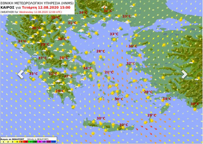 Επιστροφή σε υψηλές θερμοκρασίες μέχρι 36 βαθμούς - Πού θα βρέξει - Ο καιρός έως τον Δεκαπενταύγουστο