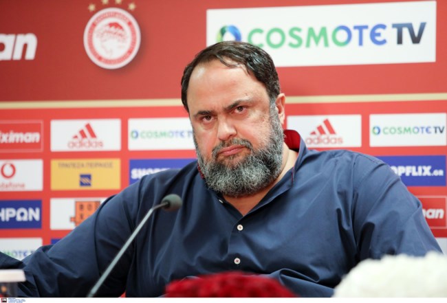 Νέα επίθεση Μαρινάκη για τη Super League: "Ο Σαββίδης έκανε τον υπεύθυνο καμπάνιας του Αλαφούζου - Εκβιασμοί από το Μαξίμου σε ομάδες"