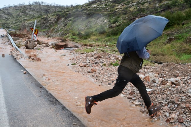 κακοκαιρια καταστροφες