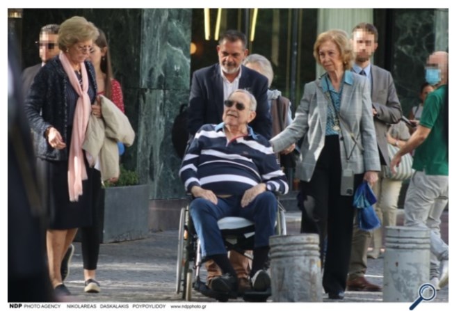 τέως βασιλιάς Κωνσταντίνος
