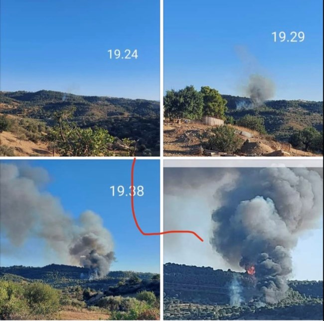Φωτιά στο Κρανίδι