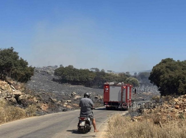 χανια φωτια