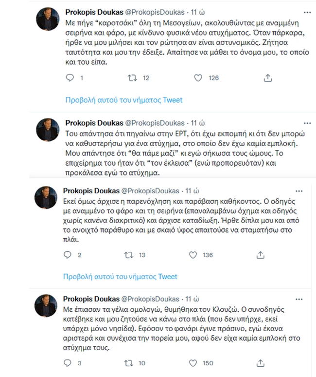 Προκόπης Δούκας Twitter