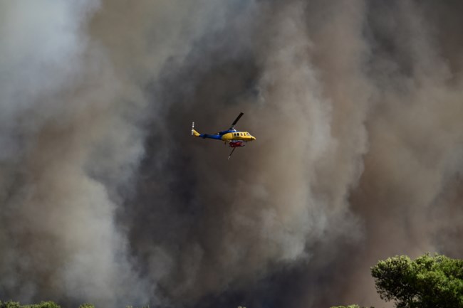 Κόλαση στην Αττική: Μεγάλες φωτιές σε Βαρνάβα και Μέγαρα - Εκκενώνονται οικισμοί - Έχουν καεί σπίτια