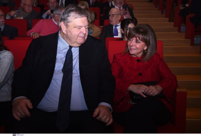 Ευάγγελος Βενιζέλος Κατερίνα Σακελλαροπούλου