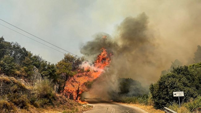 Εφιαλτική εικόνα στη Ζάκυνθο
