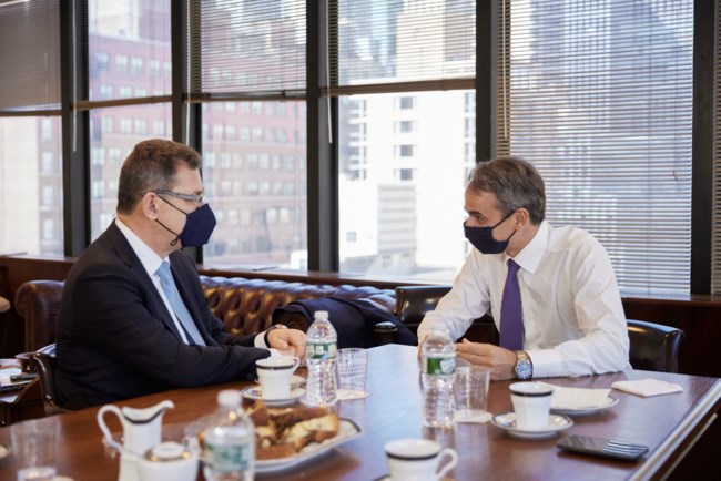 Μητσοτάκης - Μπουρλά