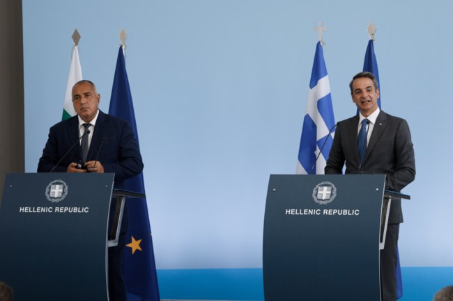 Μητσοτάκης - Μπορίσοφ στο Ζάππειο: Επεσαν οι υπογραφές για το σταθμό φυσικού αερίου στην Αλεξανδρούπολη [βίντεο]