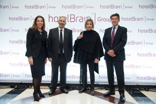 Άννα Αποστολίδου, Διευθ. Σύμβουλος Briq Properties, Πάνος Παλαιολόγος, Ιδρυτής & Πρόεδρος HotelBrain Group, Έφη Κουτσουρέλη, Αντιπρόεδρος Quest Group, Θεόδωρος Φέσσας, Πρόεδρος Quest Group