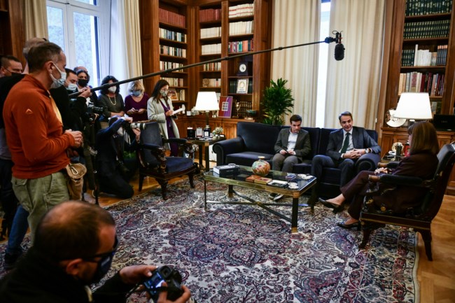 Μητσοτάκης Σακελλαροπούλου