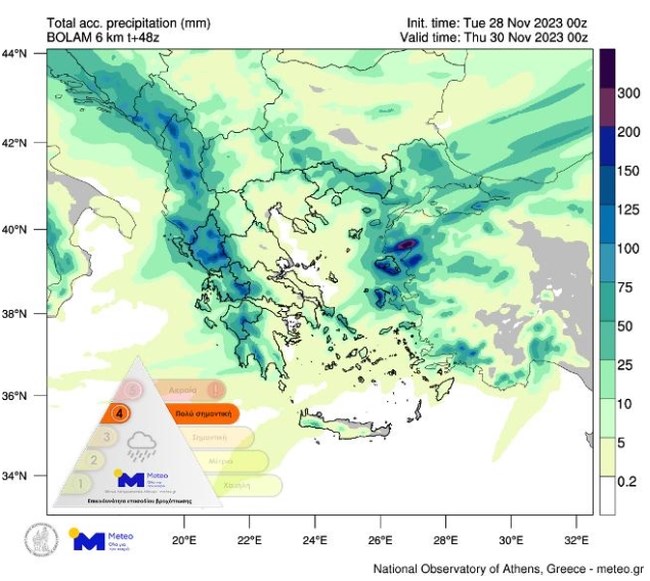 Κακοκαιρία με ισχυρές βροχές και καταιγίδες, αλλά... χωρίς κρύο - Καμπανάκι για ανέμους έως 9 μποφόρ