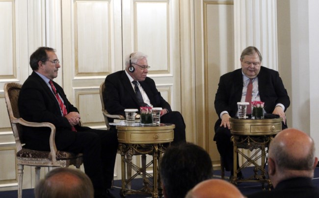Ο Νταλάρα με τον Βενιζέλο για την ελληνική κρίση: "Η τρόικα και οι Ευρωπαίοι τραπεζίτες έκαναν λάθη"