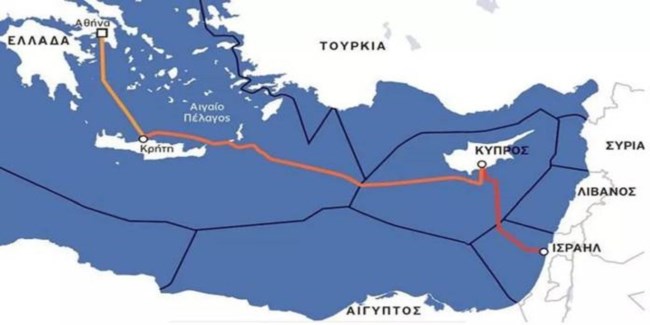 Εξελίξεις με το καλώδιο ηλεκτρικής διασύνδεσης Ελλάδας - Κύπρου - Αίτημα για χρήση γαλλικού υπεράκτιου πλοίου