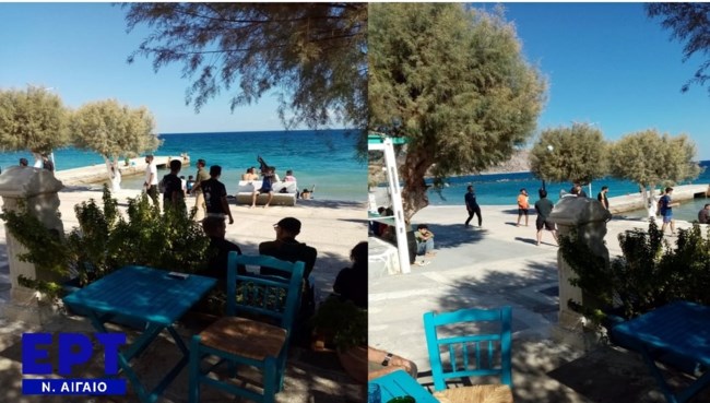 Κάρπαθος: Συγκινούν οι κάτοικοι στο Διαφάνι - Άδειασαν το μίνι μάρκετ για να προσφέρουν τα αναγκαία στους 86 μετανάστες